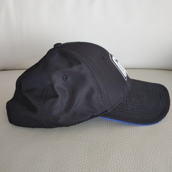 GVSU Baseball Cap - Black Hat with Blue Under Brim and GV Logo - OS - Picture 5 of 7